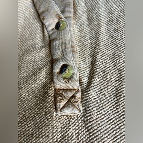 Free People Distressed Shirt Dress Size Small - Picture 6 of 16